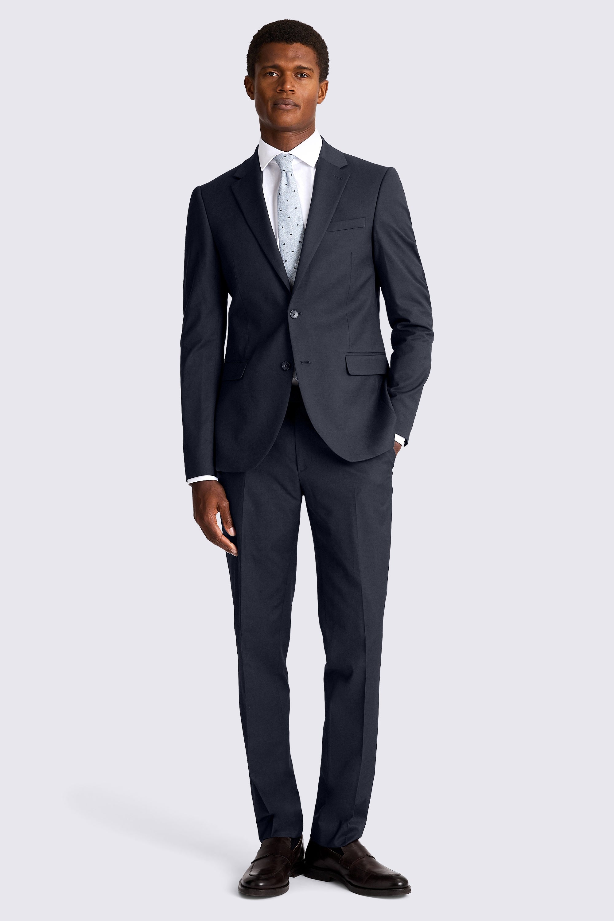 Slim Fit Ink Stretch Suit