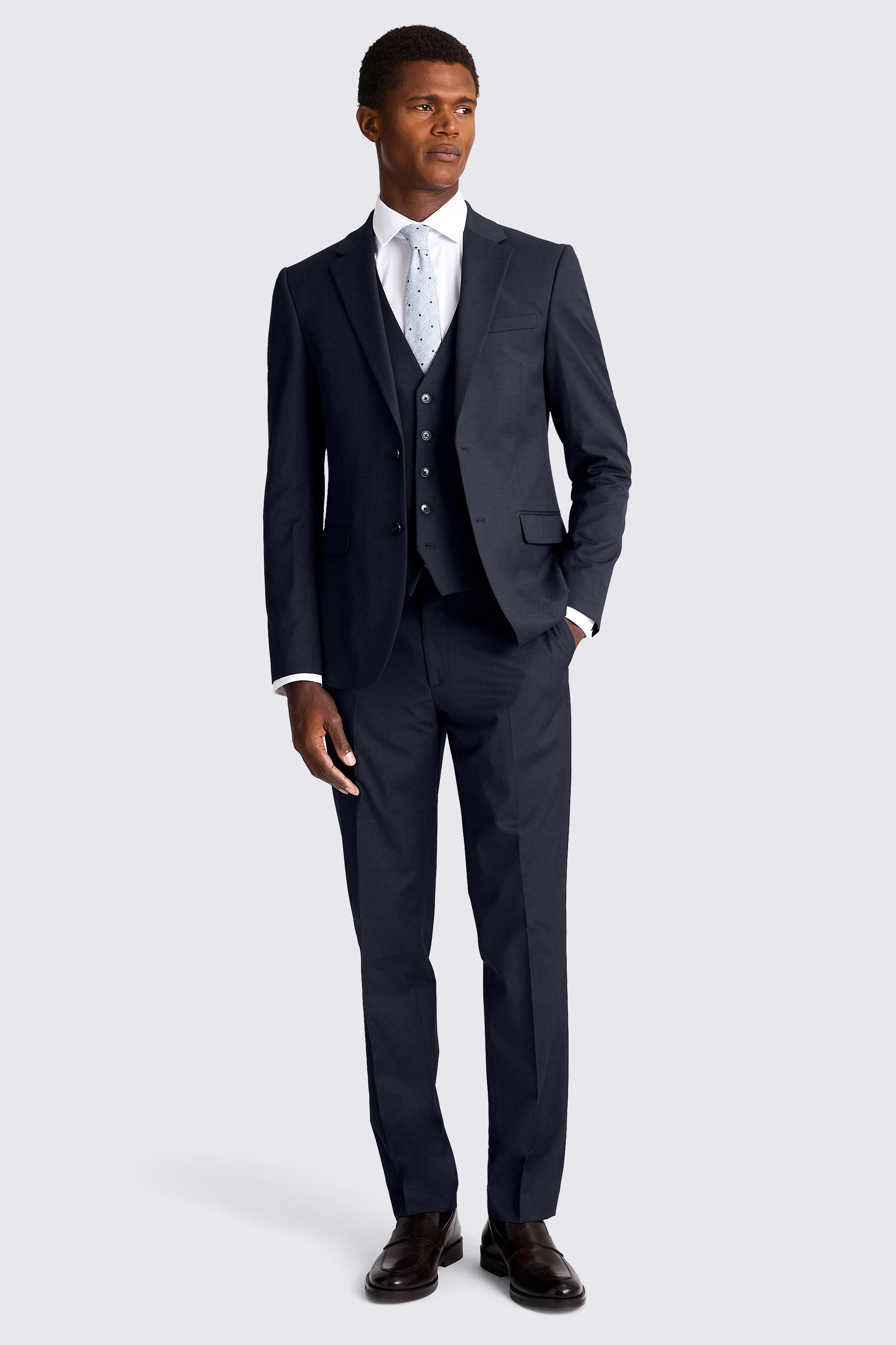 Slim Fit Ink Stretch Suit
