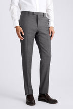 Tailored Fit Grey Twill Suit