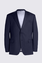 Tailored Fit Navy Twill Suit