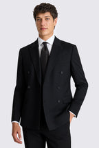 Slim Fit Black Stretch Suit