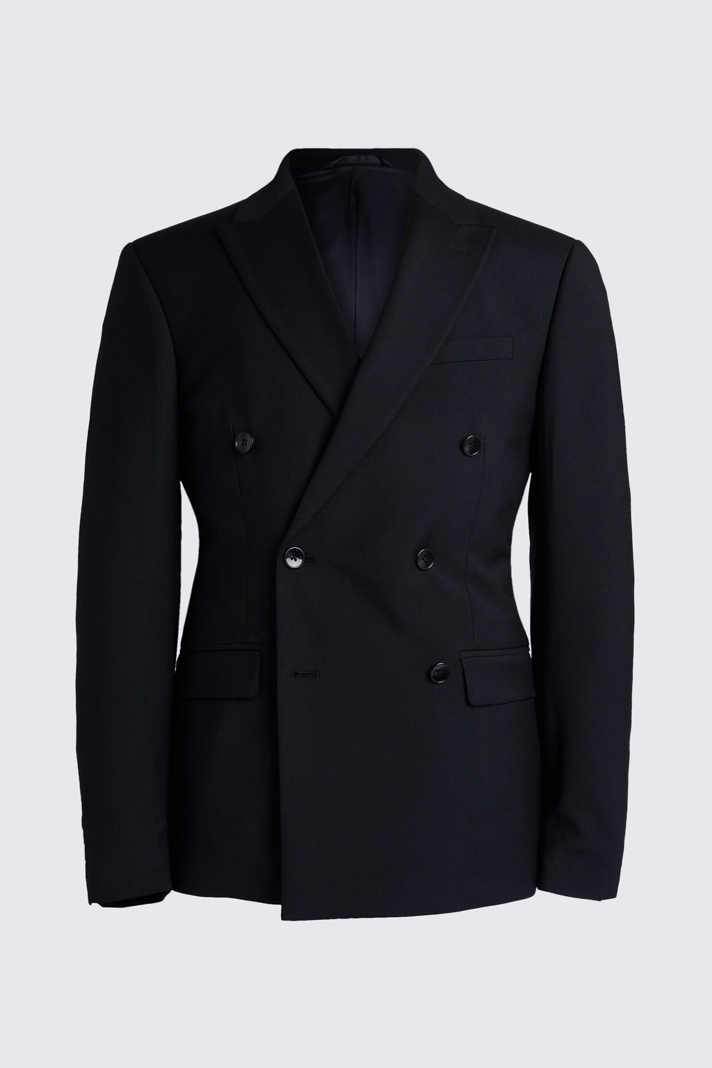 Slim Fit Black Stretch Suit