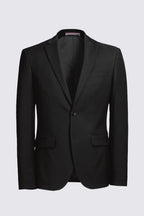 Slim Fit Black Stretch Suit