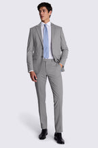 Slim Fit Grey Stretch Suit