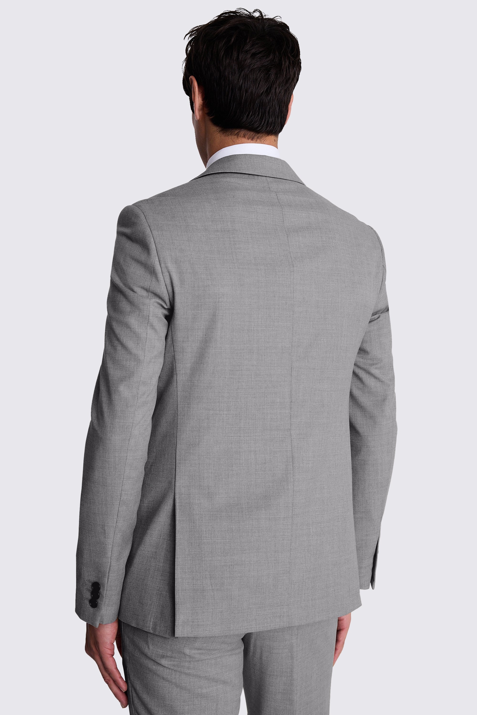 Slim Fit Grey Stretch Suit