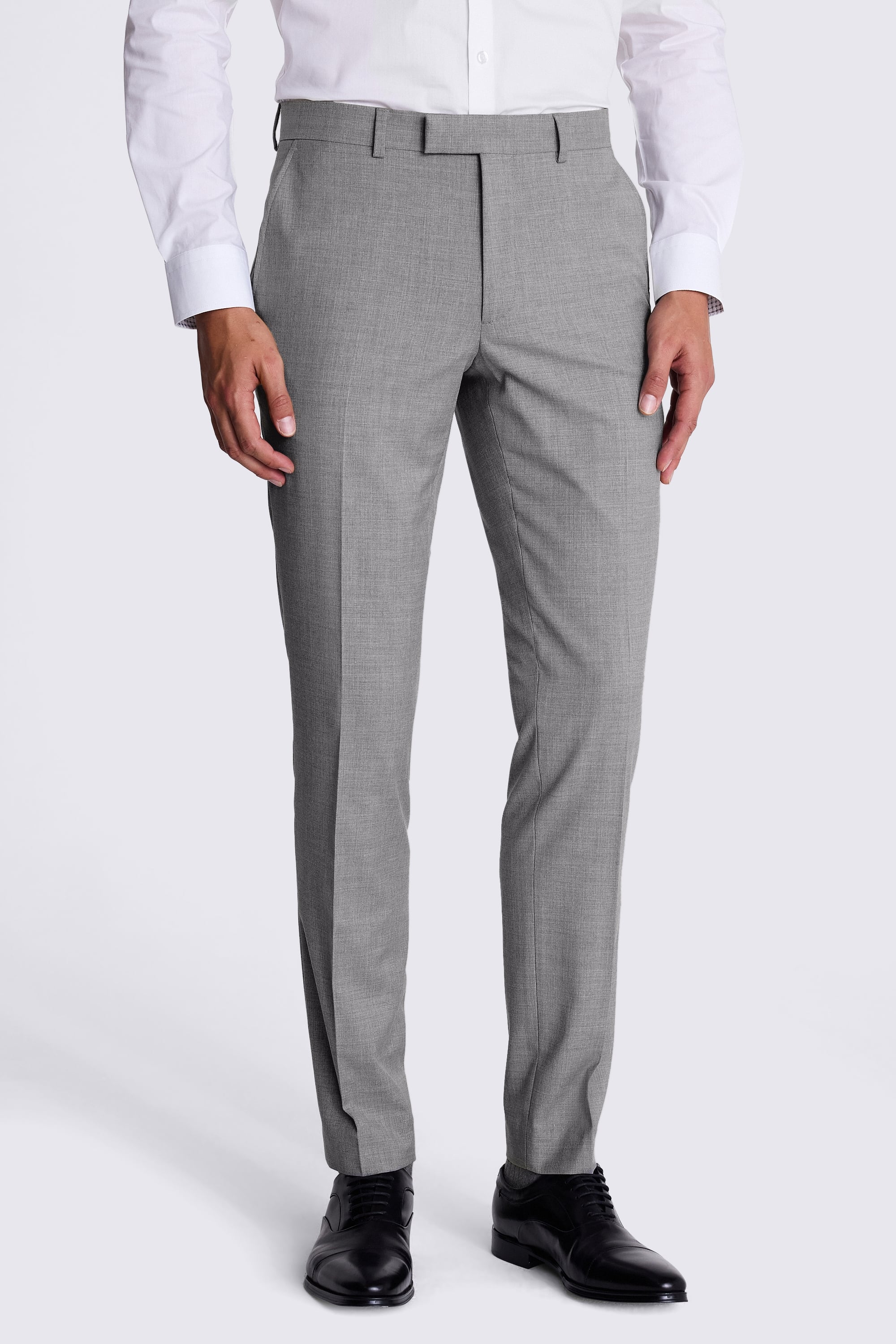 Slim Fit Grey Stretch Suit
