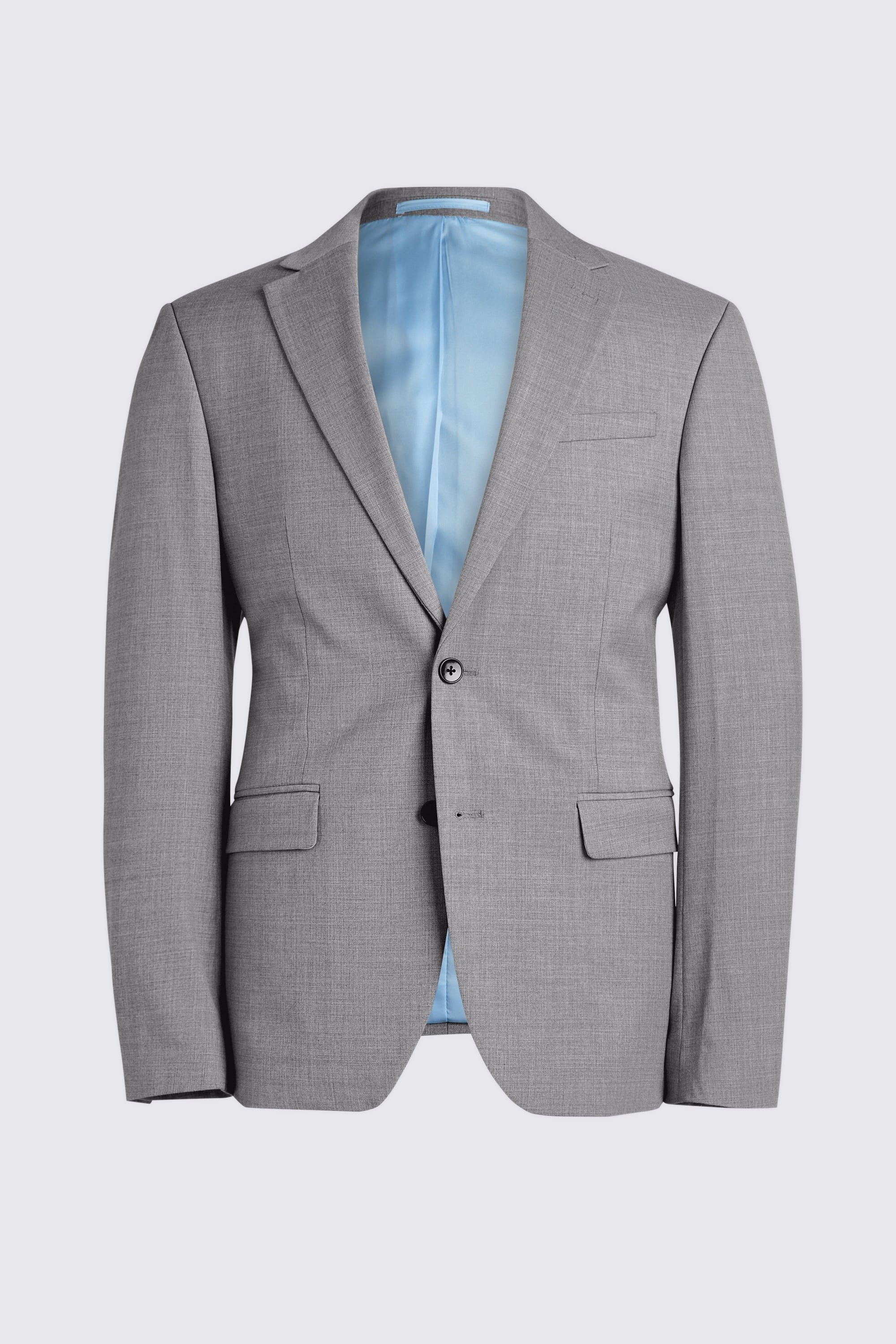 Slim Fit Grey Stretch Suit
