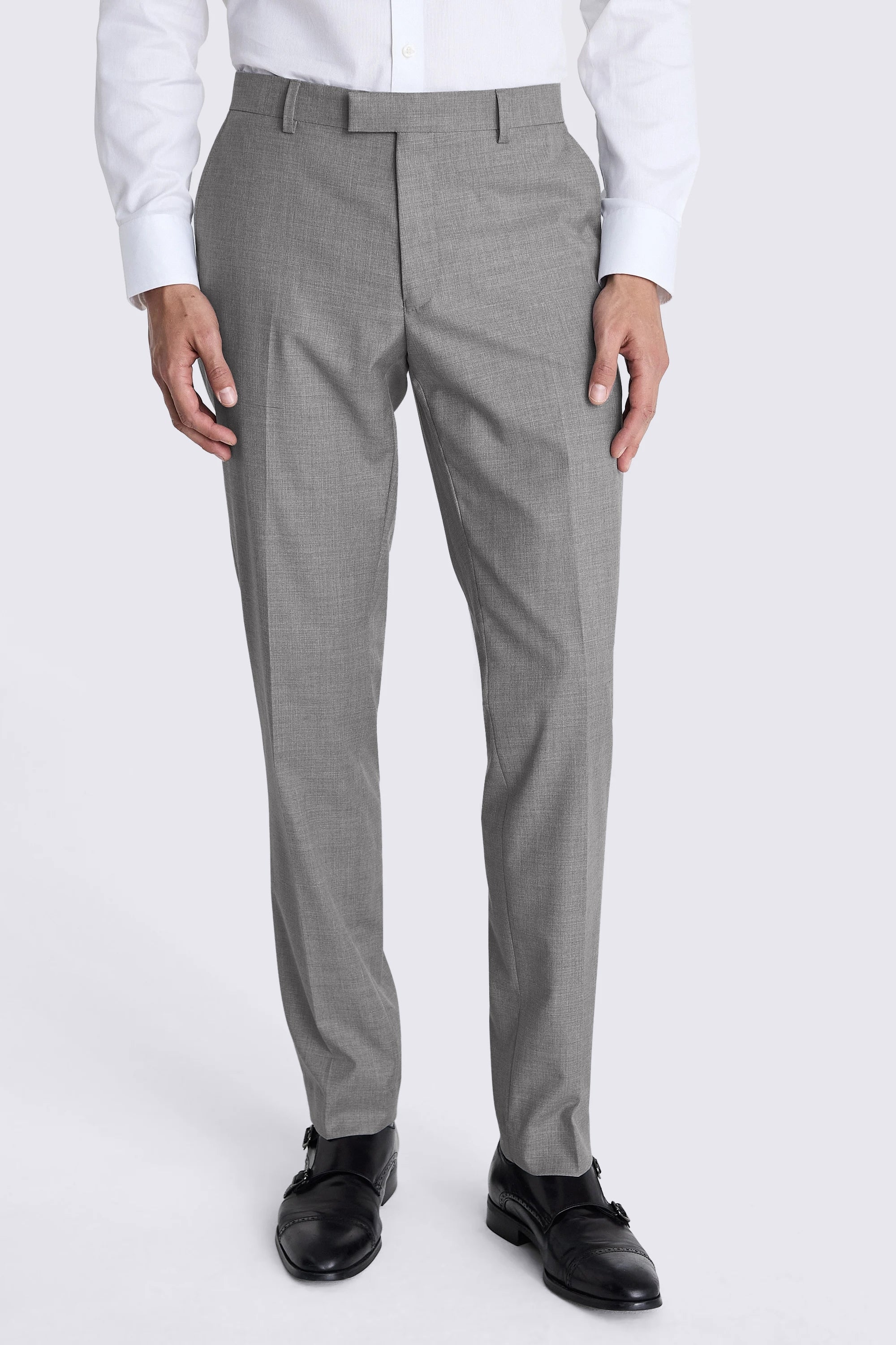 Slim Fit Grey Stretch Suit