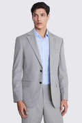 Regular Fit Grey Stretch Suit