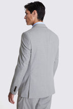 Regular Fit Grey Stretch Suit