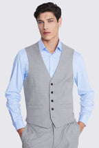 Regular Fit Grey Stretch Suit