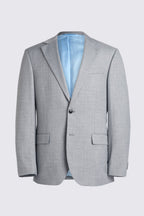 Regular Fit Grey Stretch Suit