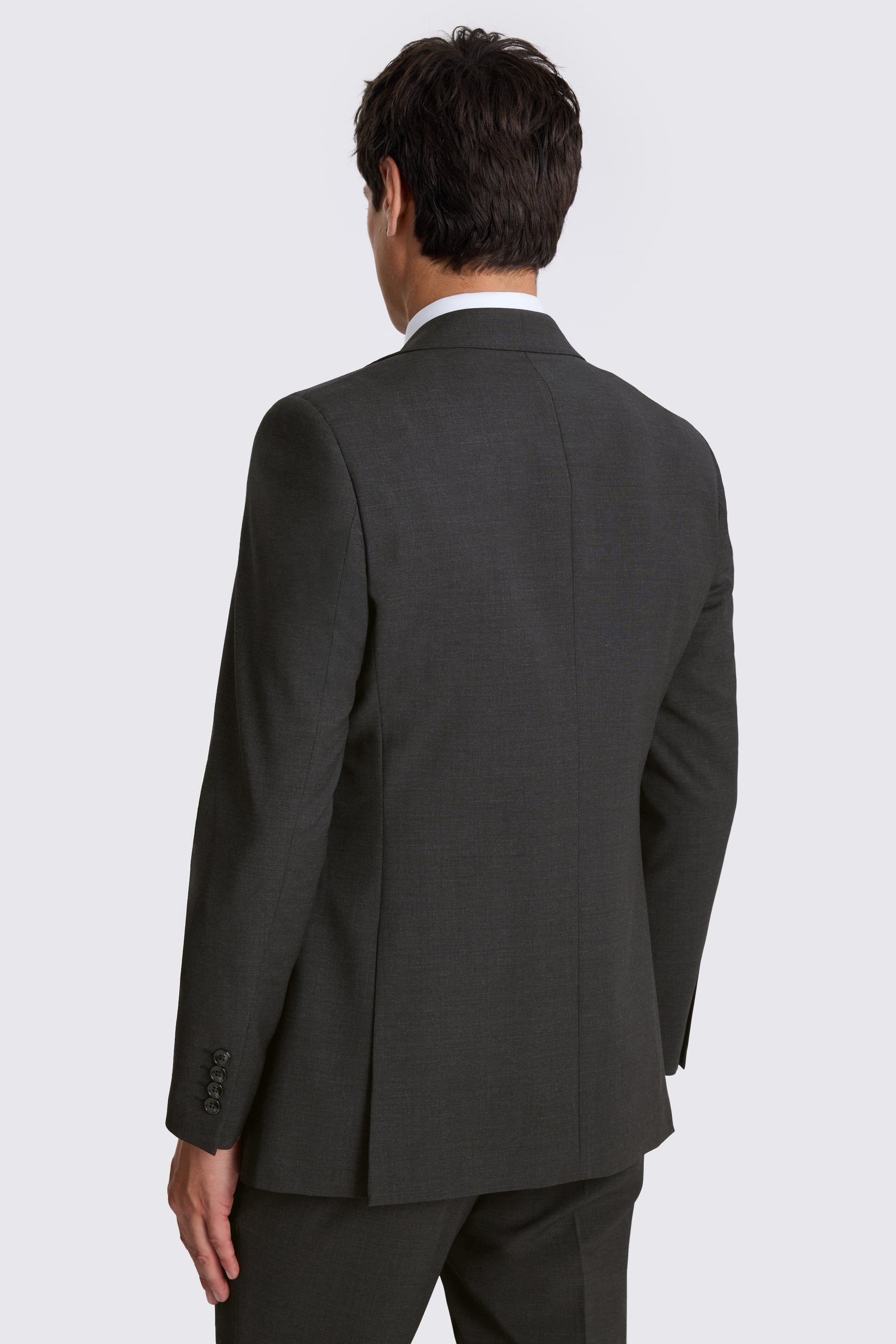 Tailored Fit Charcoal Performance Suit