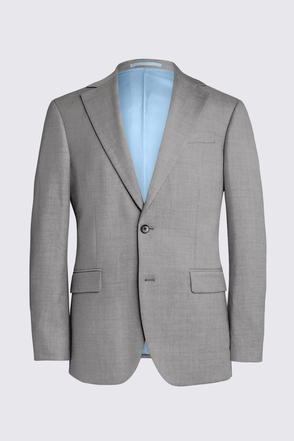 Tailored Fit Grey Stretch Suit