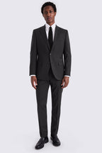 Tailored Fit Black Performance Suit