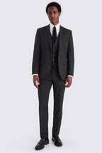 Tailored Fit Black Performance Suit