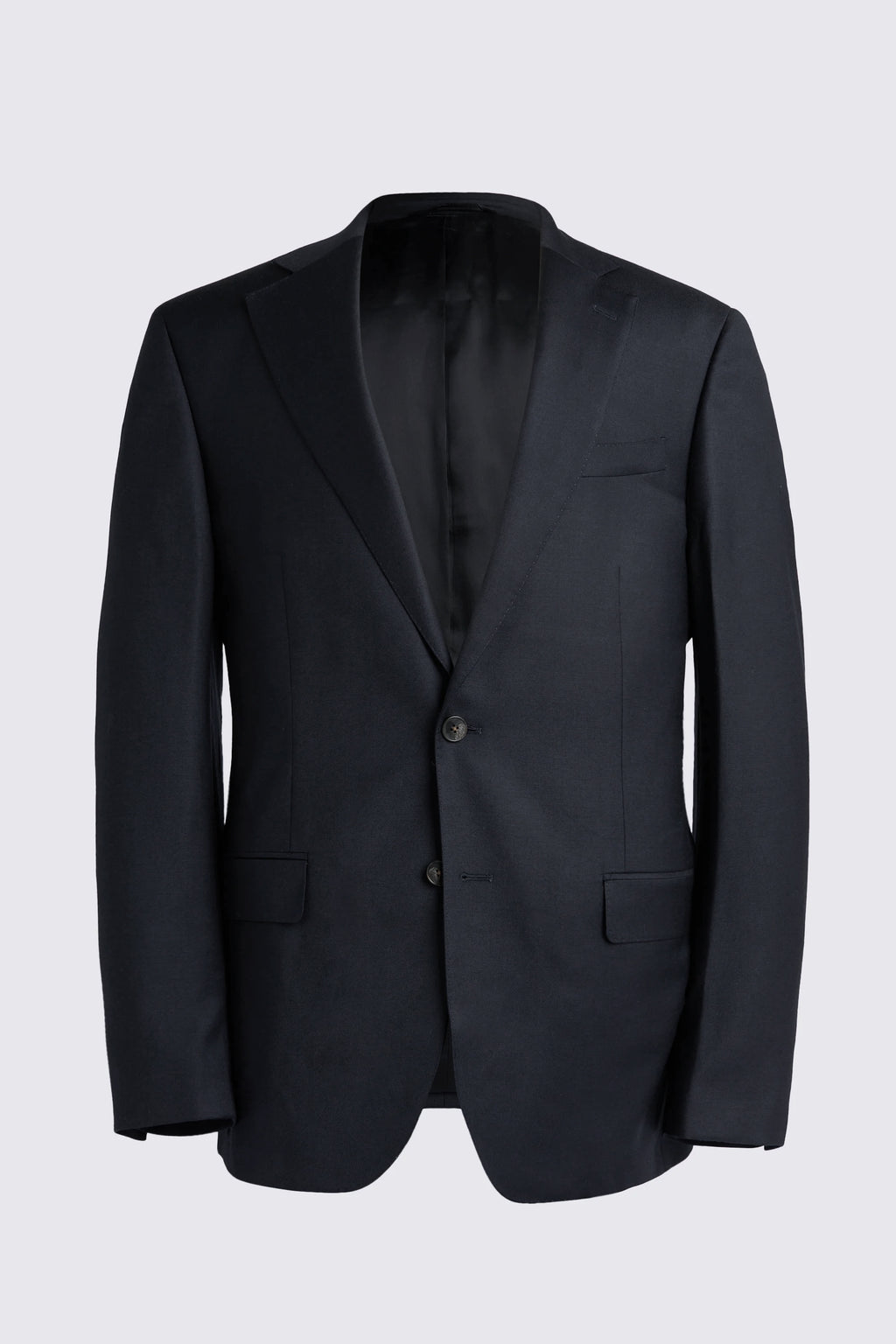 Regular Fit Navy Twill Suit