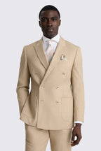 Tailored Fit Blonde Camel Suit