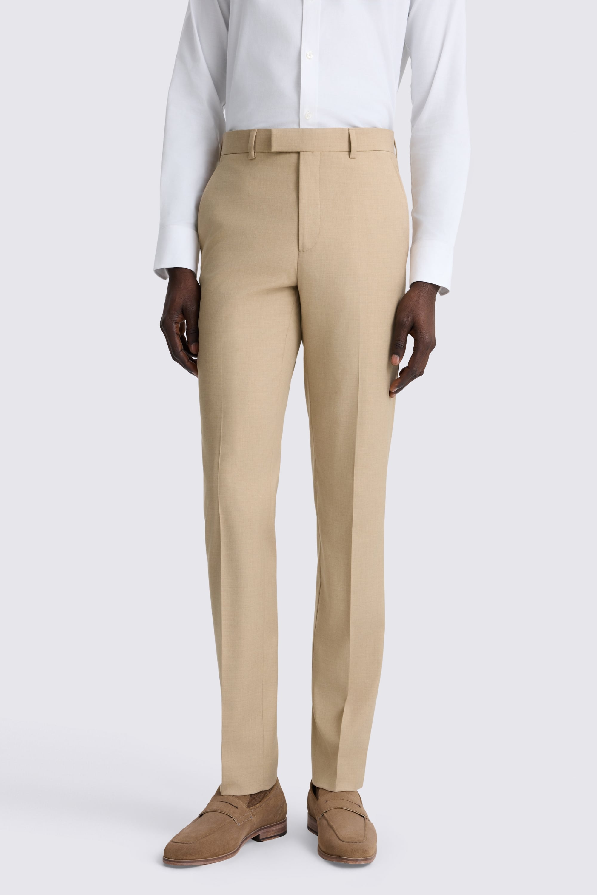 Tailored Fit Blonde Camel Suit