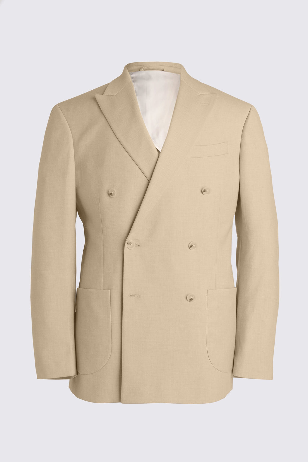 Tailored Fit Blonde Camel Suit