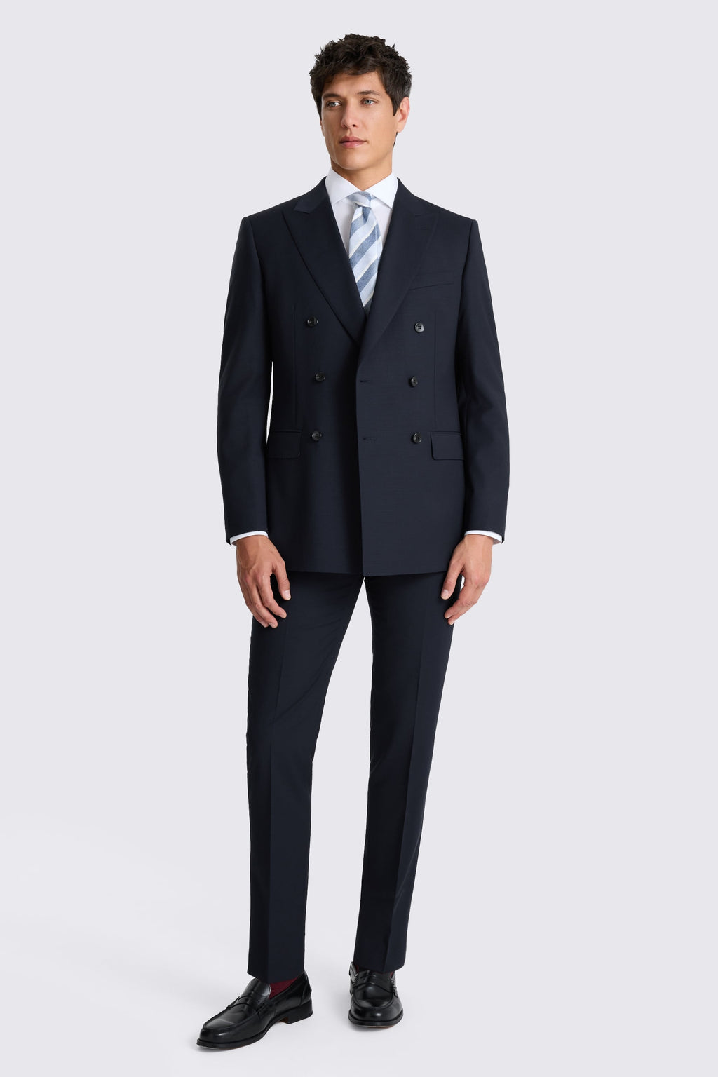 Tailored Fit Navy Performance Suit