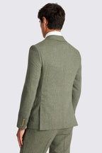 Slim Fit Sage Herringbone Suit