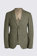 Slim Fit Sage Herringbone Suit