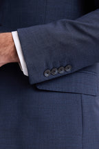 Tailored Fit Blue Performance Suit