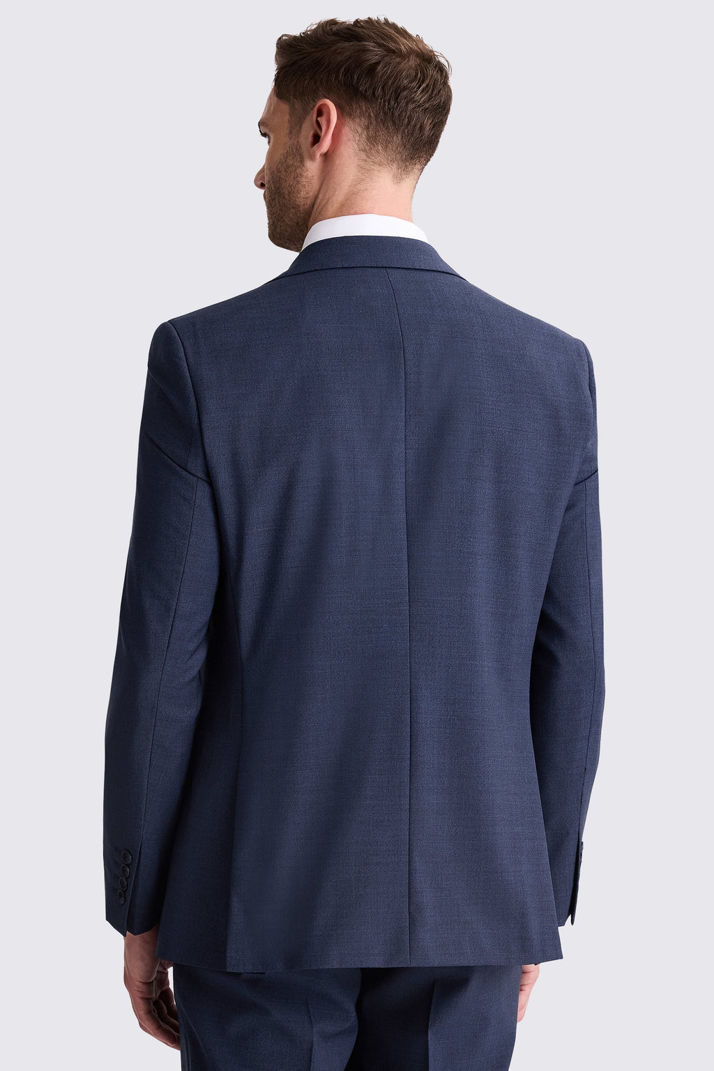 Tailored Fit Blue Performance Suit