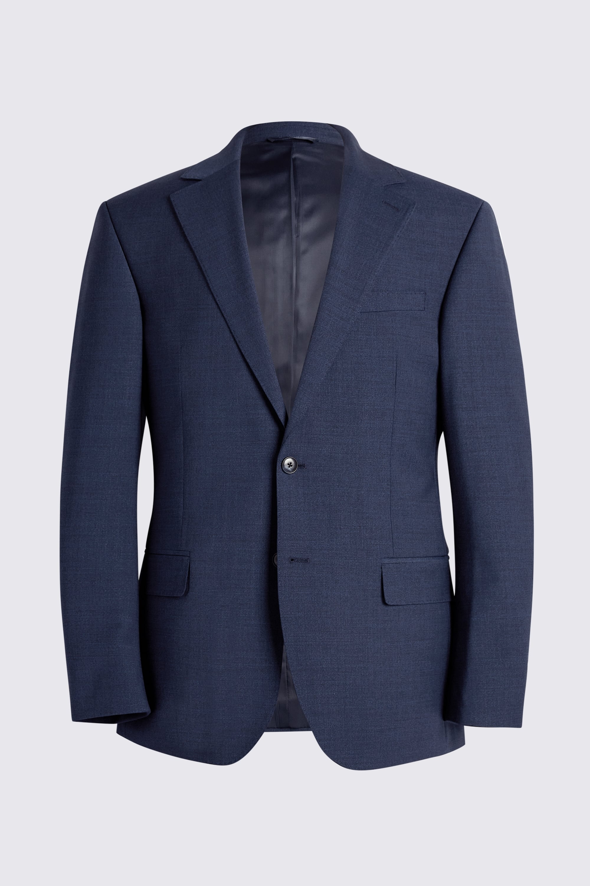 Tailored Fit Blue Performance Suit