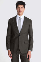 Tailored Fit Charcoal Stretch Suit
