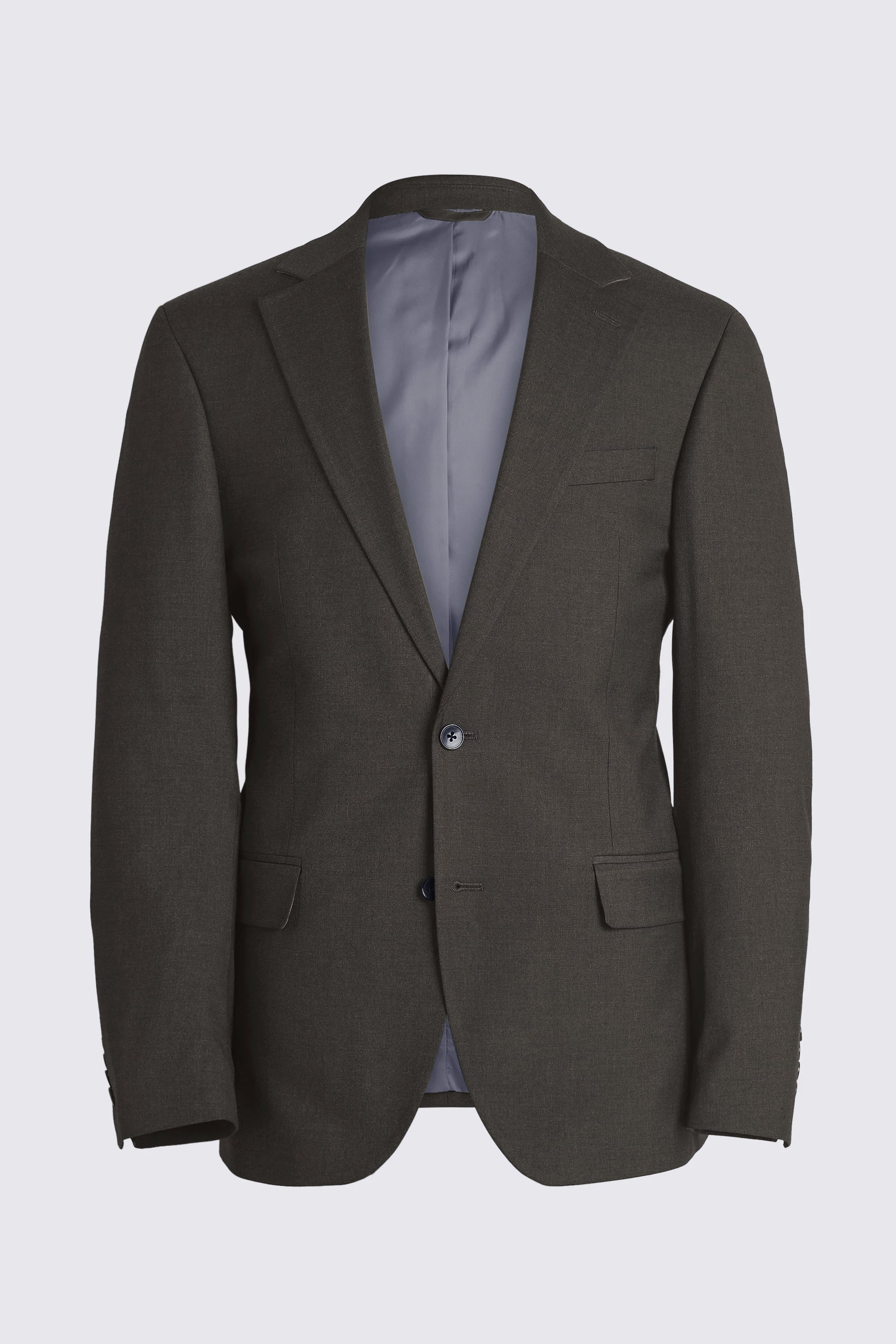 Tailored Fit Charcoal Stretch Suit
