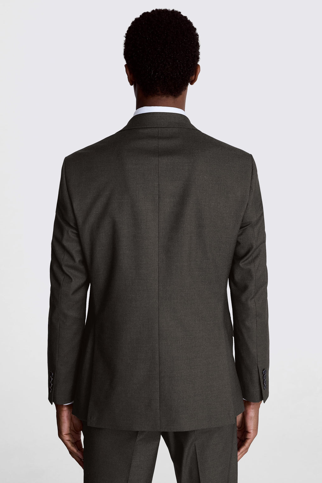 Regular Fit Charcoal Stretch Suit