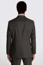 Regular Fit Charcoal Stretch Suit