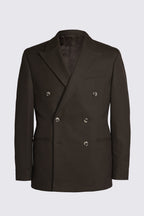 Relaxed Fit Brown Flannel Jacket