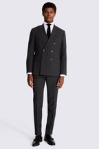 Tailored Fit Black Performance Suit