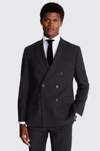 Tailored Fit Black Performance Suit