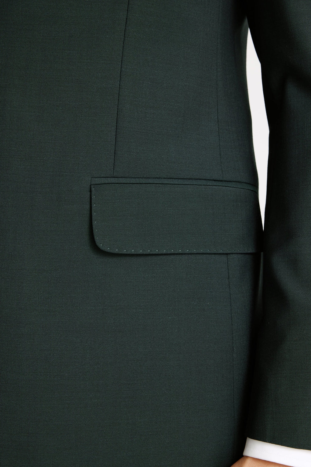 Tailored Fit Bottle Green Performance Suit