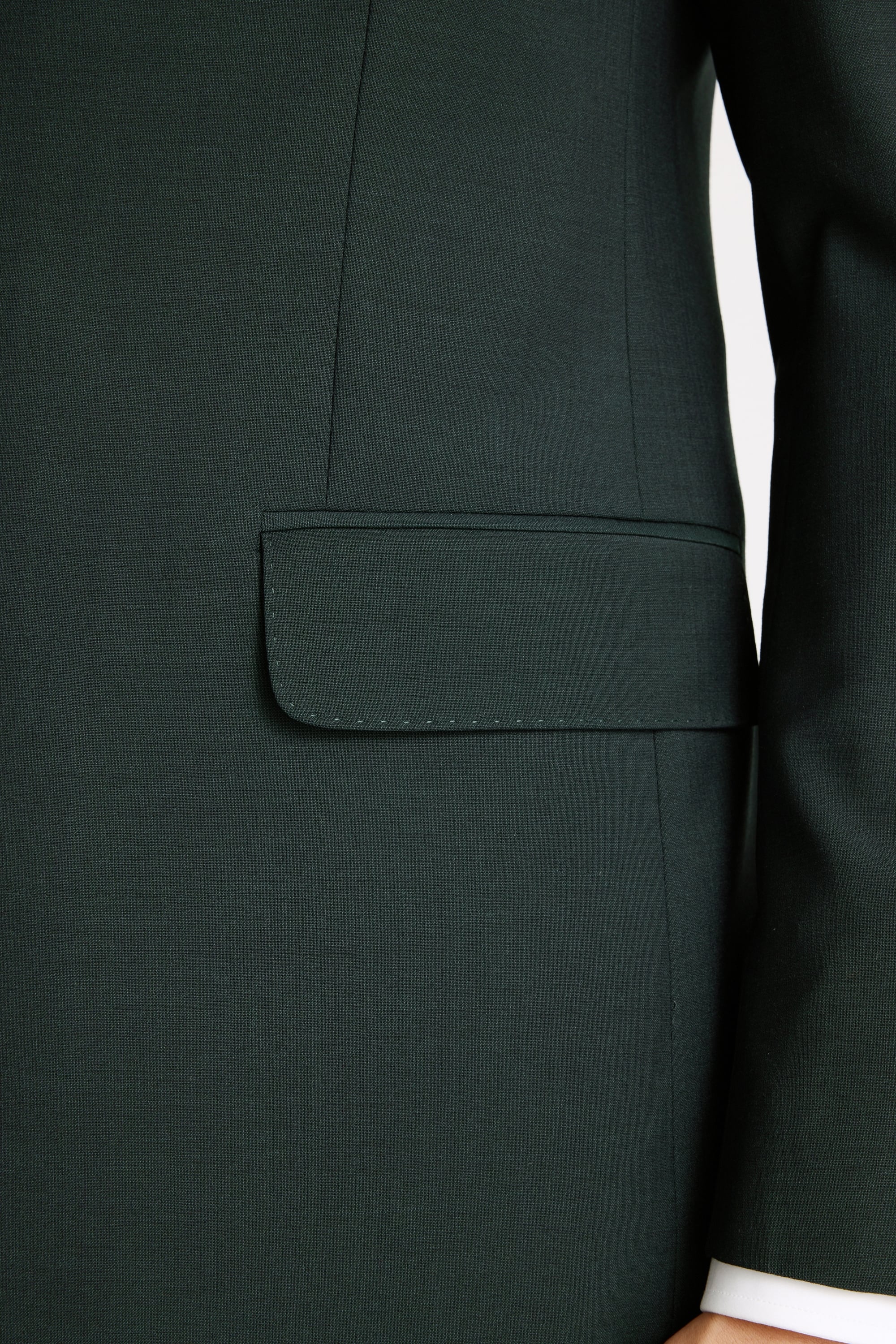 Tailored Fit Bottle Green Performance Suit