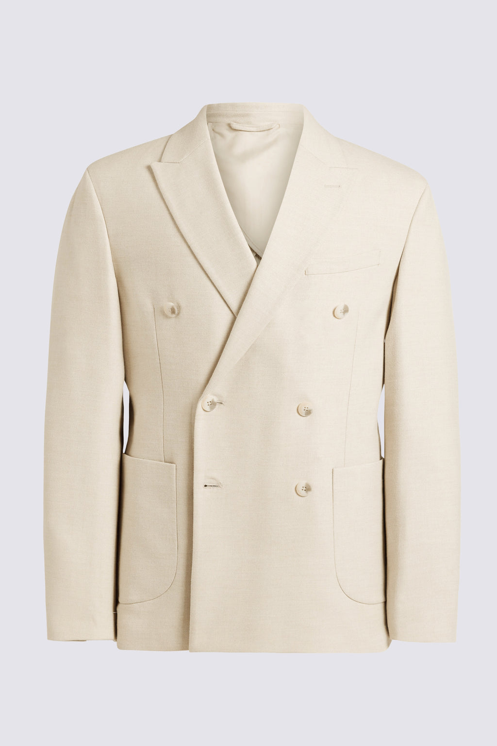 Slim Fit Camel Suit