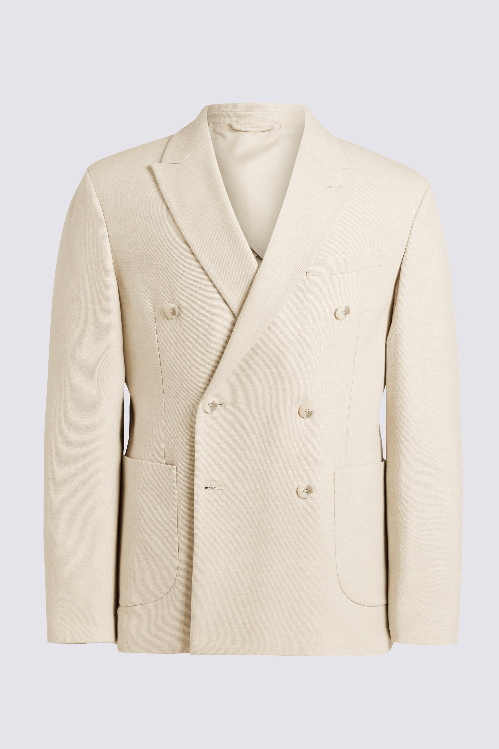 Slim Fit Camel Suit