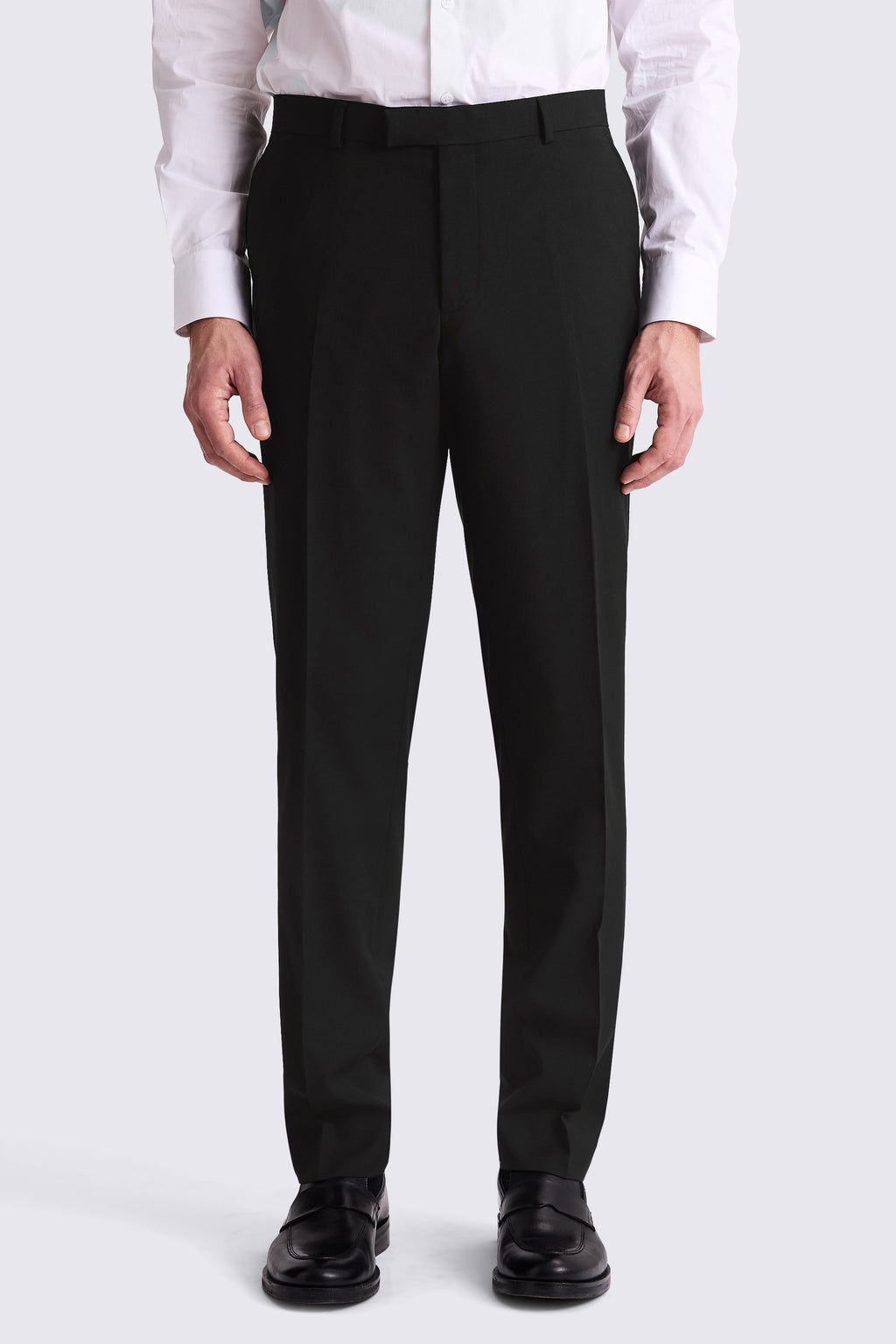 Tailored Fit Black Stretch Suit