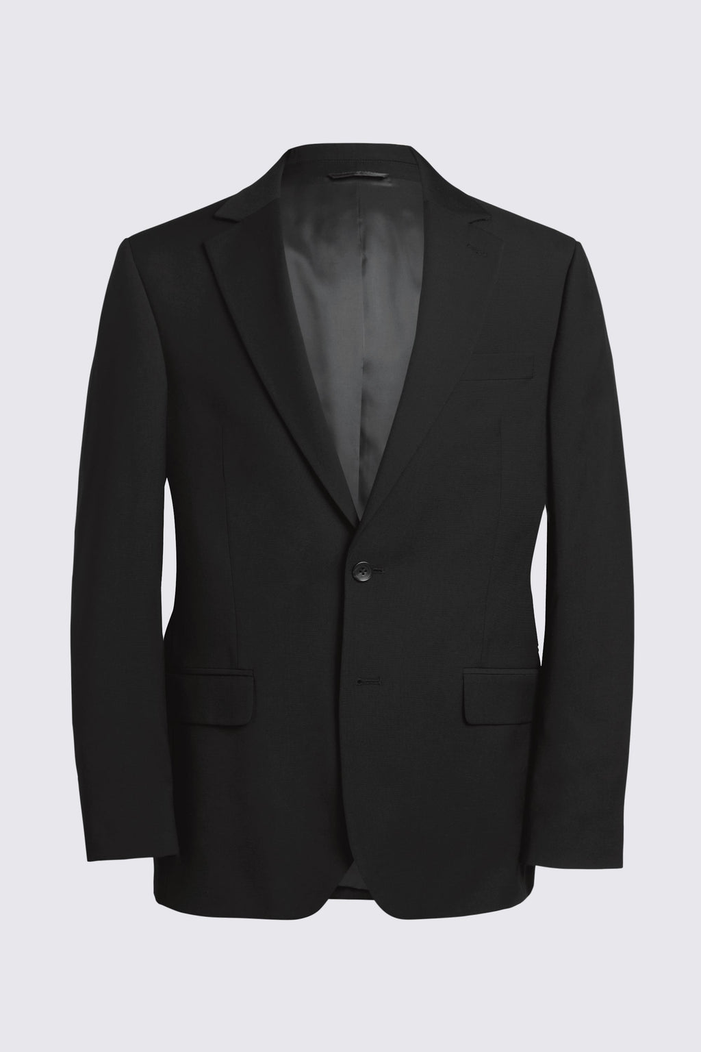 Tailored Fit Black Stretch Suit