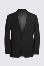 Tailored Fit Black Stretch Suit