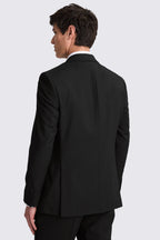 Regular Fit Black Stretch Suit