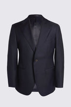 Italian Tailored Fit Navy Twill Suit
