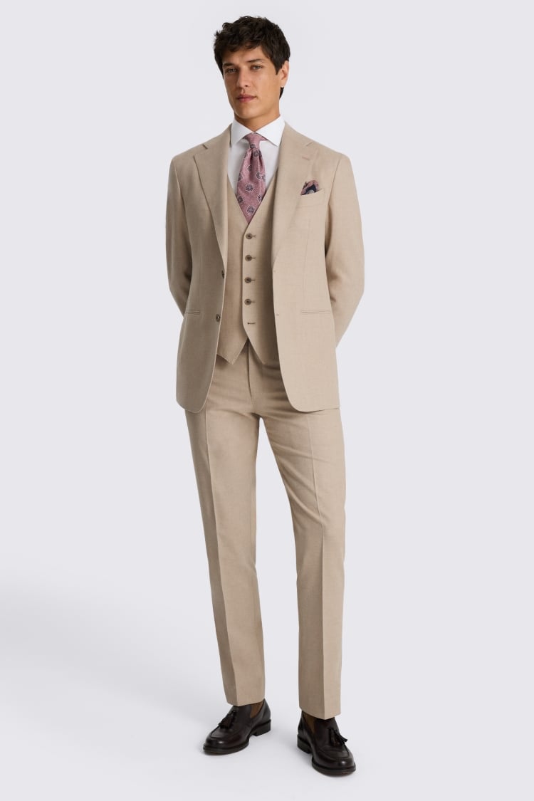 Italian Tailored Fit Neutral Suit
