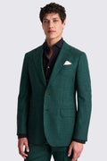 Italian Tailored Fit Emerald Suit