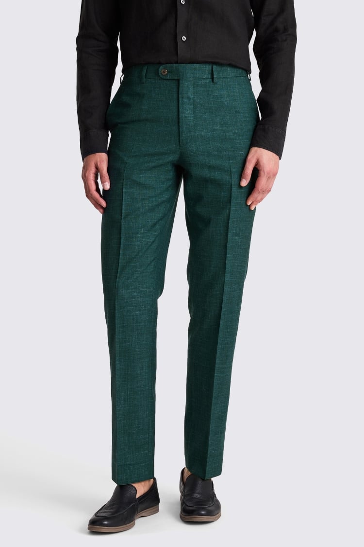 Italian Tailored Fit Emerald Suit