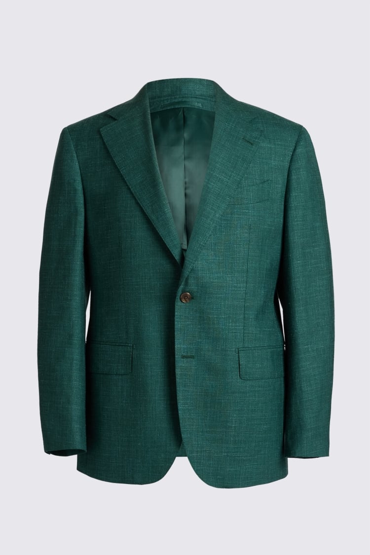 Italian Tailored Fit Emerald Suit